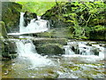 Pont-rhyd-goch upper falls