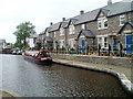 Houses alongside the end of the canal, Brecon