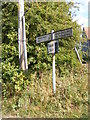 Roadsign on Snape Road