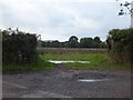 Field and gateway at Peradon Farm