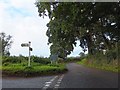 Road junction at Langford Court