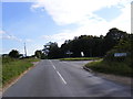 TM4151 : Snape Road at the Five Ways Crossroads by Geographer