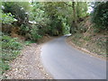 Church Road rising from Founthill