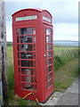 Deerness: red telephone box