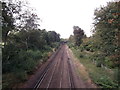 Railway line to Beckenham Hill