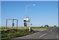 Street furniture near Swinhoe