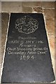 St John the Evangelist, Whitchurch - Ledger slab