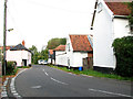 Cottages along The Street, Metfield