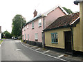 Cottages along The Street, Metfield