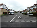 Looking from Cheriton Road into Grayshott Road