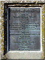 NT8947 : Plaque, Ladykirk and Norham Bridge by Maigheach-gheal