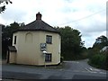 Octagonal tollhouse on A396 near Exebridge