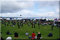 Meeting area at the Great North Run