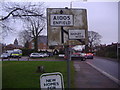 Pre-Worboys sign on The Ridgeway, Enfield