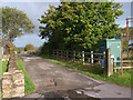 Track and Footpath to Red House Farm