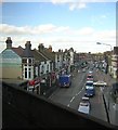 London Road, Norbury, as seen from the train