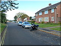 Motorbike in Wilmott Close