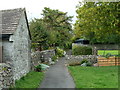 Village footpath, Great Longstone