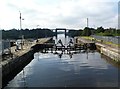 Irlam Locks, lock gate