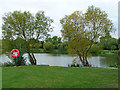 Fishing lake in Northlands Park