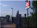 Entrance to South Merton station