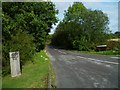 The southern end of Alderbrook Road