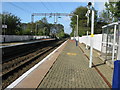 Bowling railway station, looking West