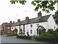 Row of cottages in Weston, Staffordshire