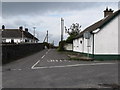 The junction of Church Road and Strangford Road at Chapeltown