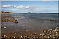 NU1339 : The shoreline at Ross Back Sands by Walter Baxter