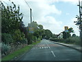 Burton village entrance signs, Neston Road