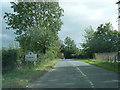 Puddington village entrance sign