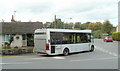 SO1122 : Beacons Bus waits in Talybont-on-Usk in September 2011 by Jaggery