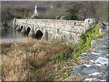SH5562 : Pont Pen-Llyn by Chris Andrews