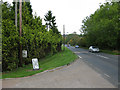 View along the A361 Swindon Road towards Highworth