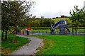 R6384 : Play area at Riverside Park near Scarriff/An Scairbh by P L Chadwick