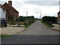 Weston Cottages on the lane to Weston Farm