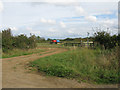 Farm track and footpath