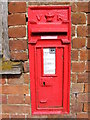 TM3747 : Home Farm Victorian Postbox by Geographer