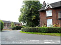 Beginning of Brook Lane, Brownlow Heath