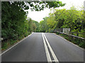 Bridge over a dismantled railway on Kingsdown Road