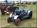 Towpath tractor on display at the Gloucestershire Steam Festival