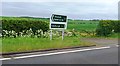NU0048 : Road sign on the A1 by N Chadwick