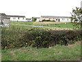 Former RAF buildings above the western end of Killard Road