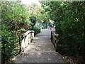 Footbridge in Peckham Rye Park