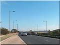 Approaching M1 Junction 33 on Sheffield Parkway