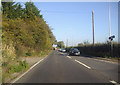 The A5 at the junction of River Hill, Flamstead