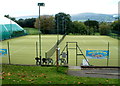 Tennis courts and a dome, Cwmbran Tennis Club