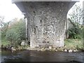 Under the arch of the Bridge of Gibston