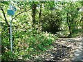 SE2507 : Bridleway sign, Coach Gate Lane by Christine Johnstone